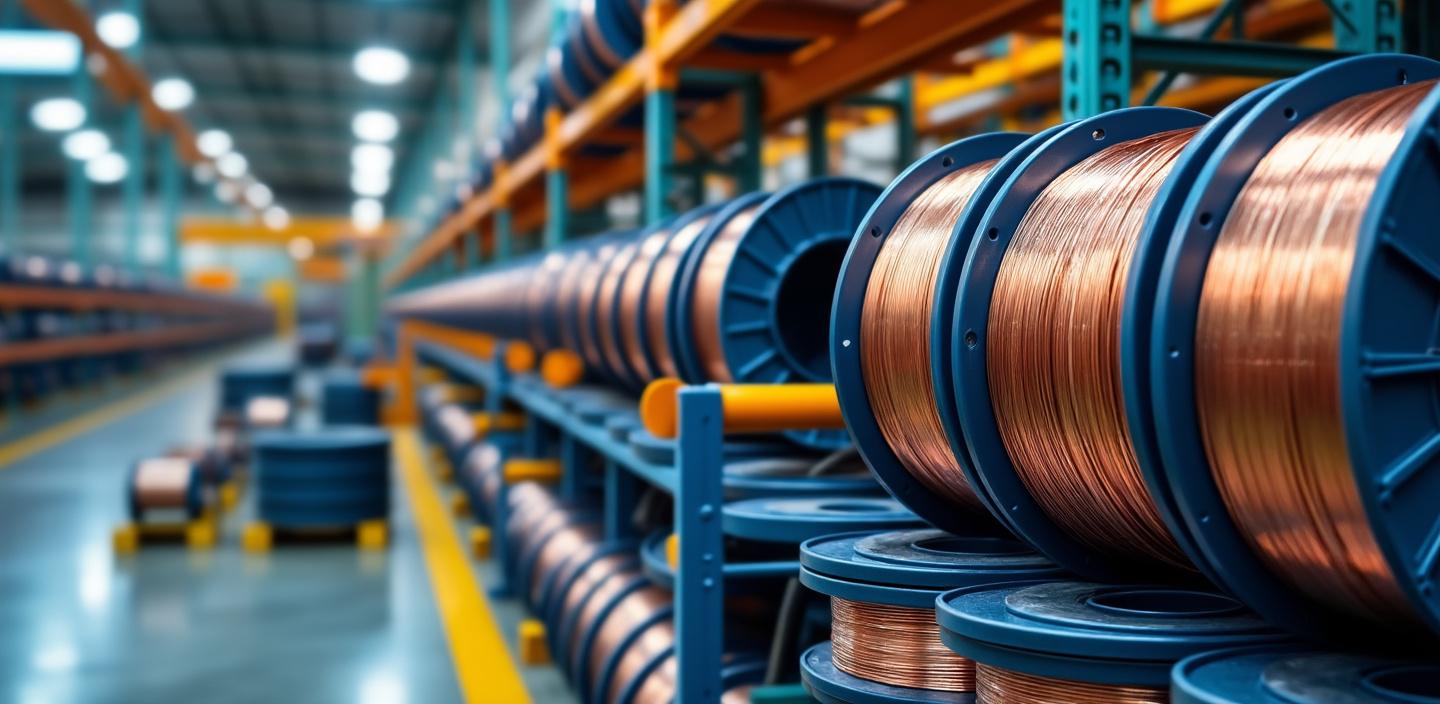 Coiled welding wires in an industrial environment